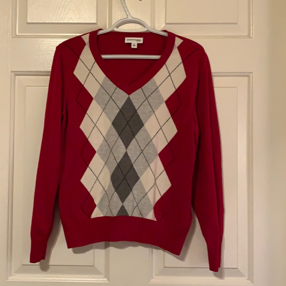 Argyle sweater